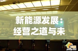 新能源发展:经营之道与未来展望