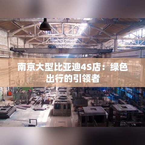 南京大型比亚迪4S店:绿色出行的引领者
