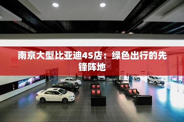 南京大型比亚迪4S店:绿色出行的先锋阵地