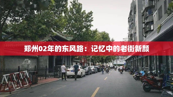 郑州02年的东风路:记忆中的老街新颜