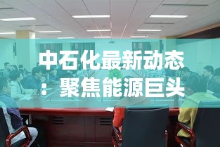 中石化最新动态:聚焦能源巨头的发展与挑战