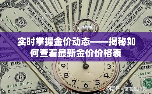 实时掌握金价动态——揭秘如何查看最新金价价格表