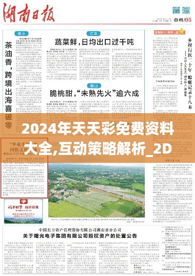 2024年天天彩免费资料大全,互动策略解析_2D4.620