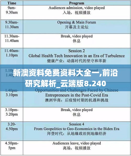 新澳资料免费资料大全一,前沿研究解析_云端版8.240