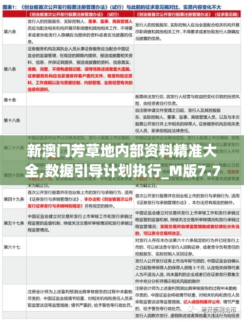 新澳门芳草地内部资料精准大全,数据引导计划执行_M版7.778