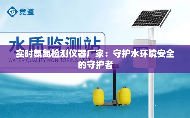 实时氨氮检测仪器厂家:守护水环境安全的守护者