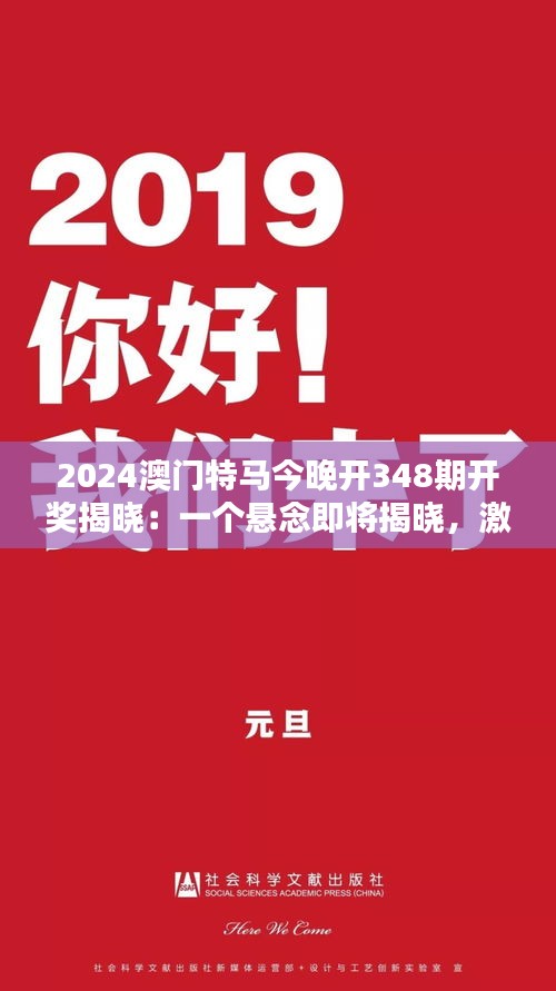 2024澳门特马今晚开348期开奖揭晓:一个悬念即将揭晓,激动人心