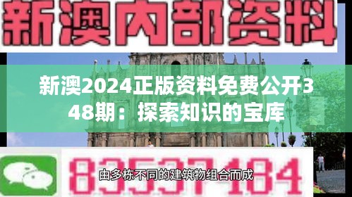 新澳2024正版资料免费公开348期:探索知识的宝库