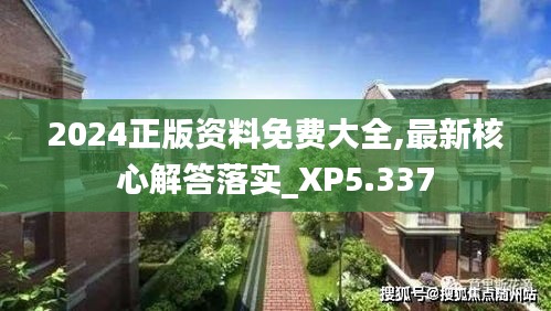 2024正版资料免费大全,最新核心解答落实_XP5.337