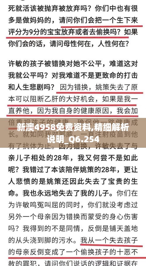 新澳4958免费资料,精细解析说明_Q6.254