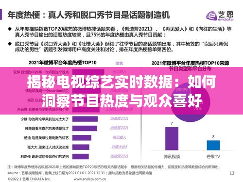 揭秘电视综艺实时数据:如何洞察节目热度与观众喜好