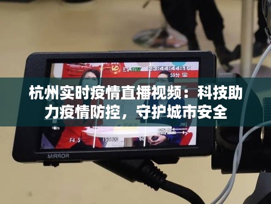 杭州实时疫情直播视频:科技助力疫情防控,守护城市安全