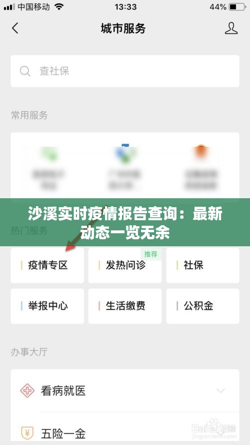 沙溪实时疫情报告查询:最新动态一览无余