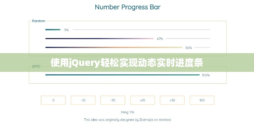 使用jQuery轻松实现动态实时进度条