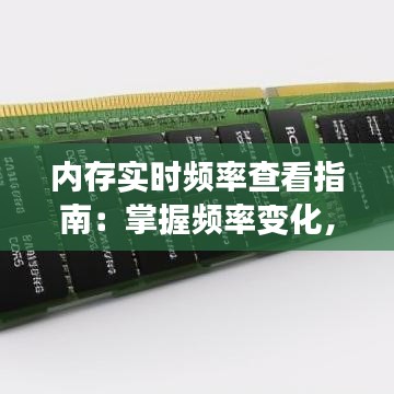 内存实时频率查看指南:掌握频率变化,优化系统性能