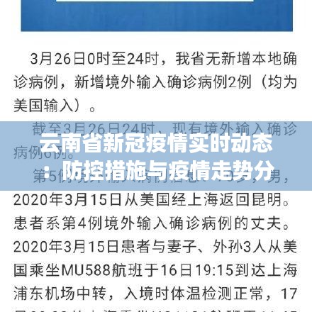 云南省新冠疫情实时动态:防控措施与疫情走势分析