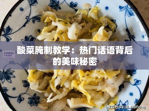 酸菜腌制教学:热门话语背后的美味秘密