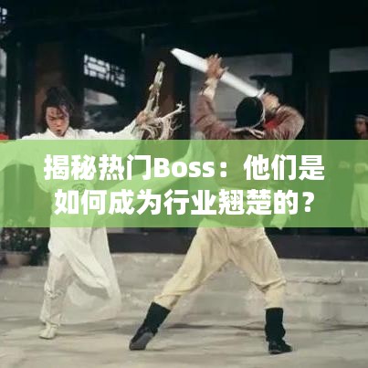 揭秘热门Boss:他们是如何成为行业翘楚的?