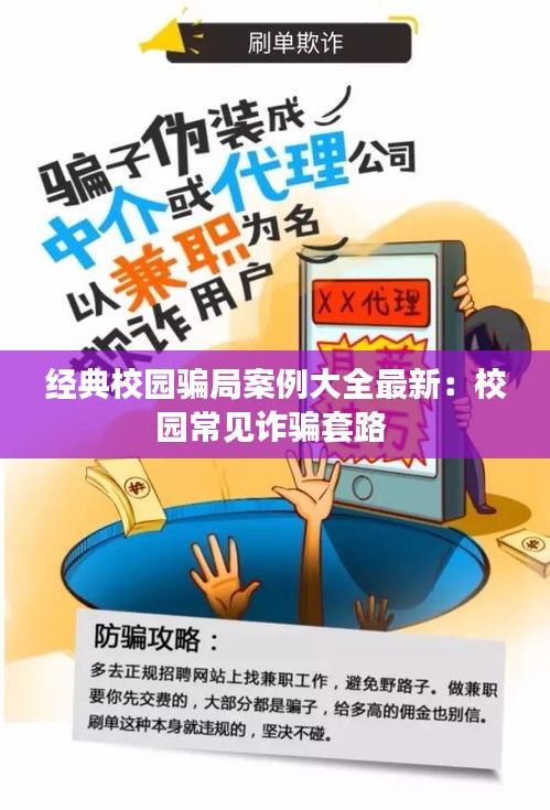 经典校园骗局案例大全最新:校园常见诈骗套路