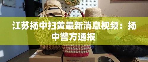 江苏扬中扫黄最新消息视频:扬中警方通报