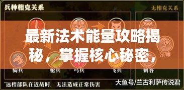 最新法术能量攻略揭秘,掌握核心秘密,提升能量运用技巧!