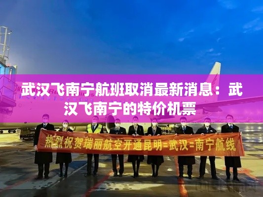武汉飞南宁航班取消最新消息：武汉飞南宁的特价机票 