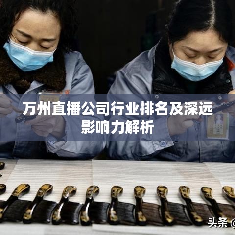 万州直播公司行业排名及深远影响力解析