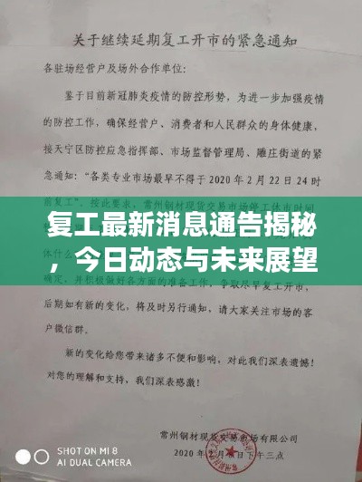 复工最新消息通告揭秘,今日动态与未来展望