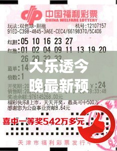 大乐透今晚最新预测,揭秘幸运号码,今晚你中奖了吗?