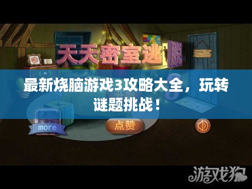 最新烧脑游戏3攻略大全,玩转谜题挑战!