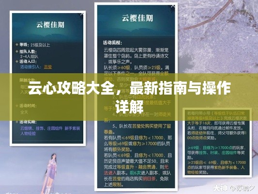 云心攻略大全,最新指南与操作详解