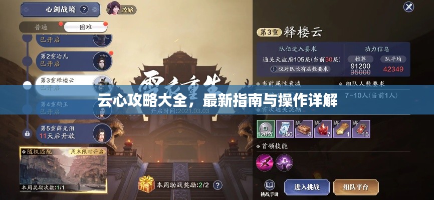 云心攻略大全,最新指南与操作详解