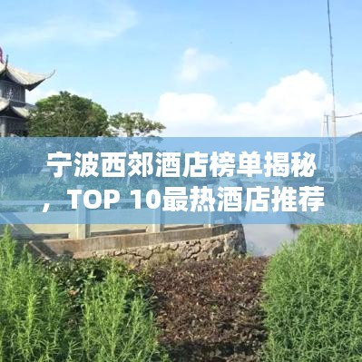 宁波西郊酒店榜单揭秘,TOP 10最热酒店推荐