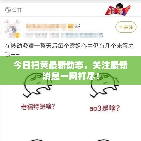 今日扫黄最新动态,关注最新消息一网打尽!