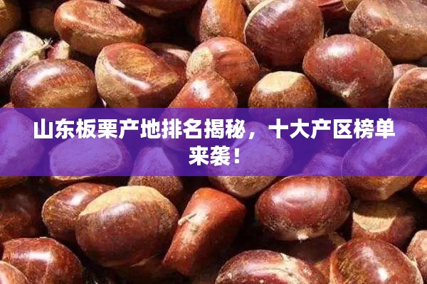 山东板栗产地排名揭秘,十大产区榜单来袭!