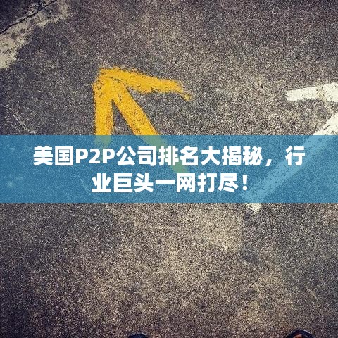 美国P2P公司排名大揭秘,行业巨头一网打尽!