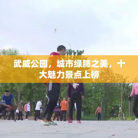 武威公园,城市绿肺之美,十大魅力景点上榜