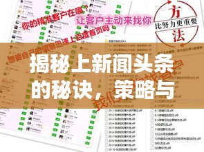 揭秘上新闻头条的秘诀,策略与要点深度解析!
