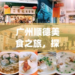 广州顺德美食之旅,探索攻略,尽享风味盛宴!