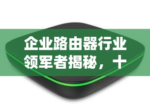企业路由器行业领军者揭秘,十大品牌排名榜单!