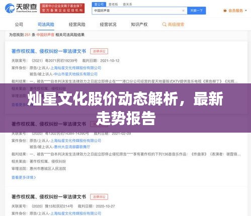 灿星文化股价动态解析,最新走势报告