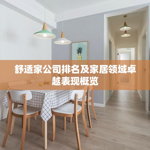 舒适家公司排名及家居领域卓越表现概览