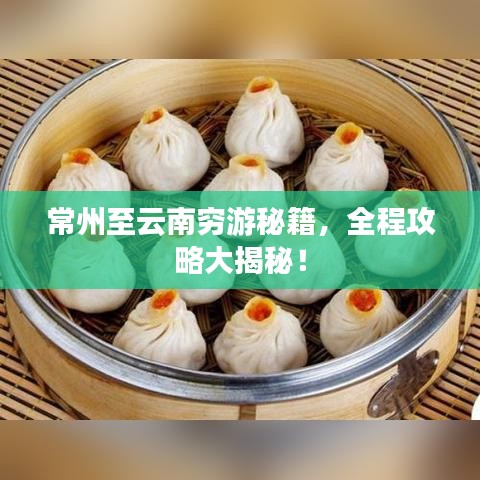常州至云南穷游秘籍,全程攻略大揭秘!