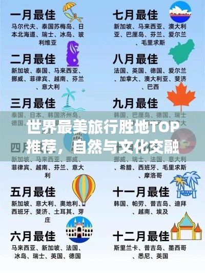 世界最美旅行胜地TOP推荐,自然与文化交融的绝美之旅