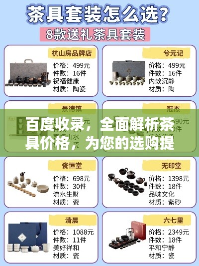 百度收录,全面解析茶具价格,为您的选购提供指南