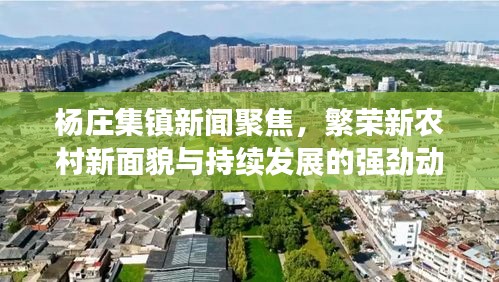 杨庄集镇新闻聚焦,繁荣新农村新面貌与持续发展的强劲动力